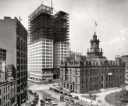 August   Dime Savings Bank and Detroit City Hall